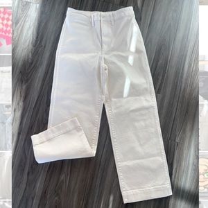Madewell Ivory Jeans